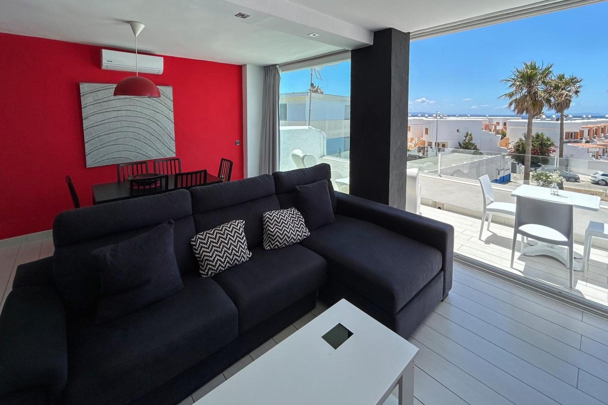 Beachfront Aqua Livingtarifa Bagian luar foto